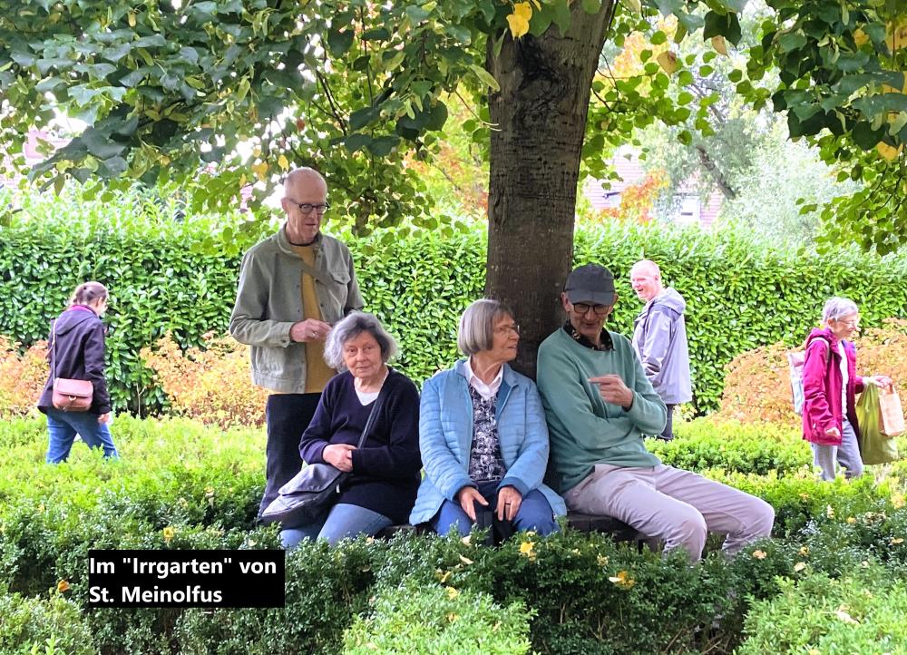 Im "Irrgarten" von St. Meinolfus