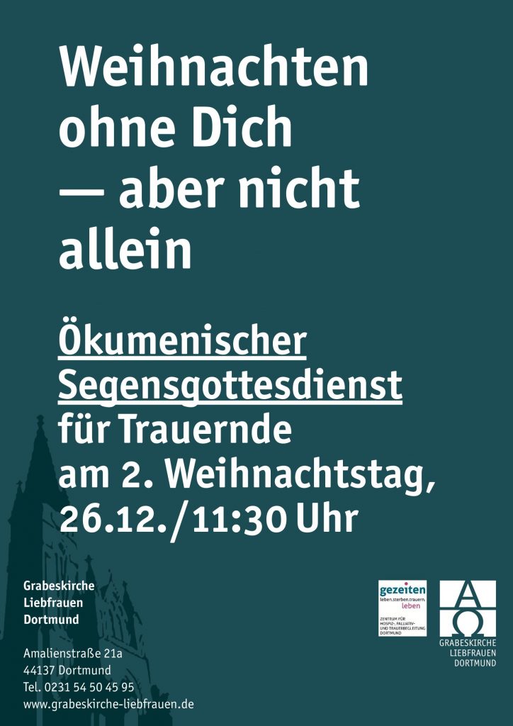 Weihnachten ohne Dich, aber nicht allein