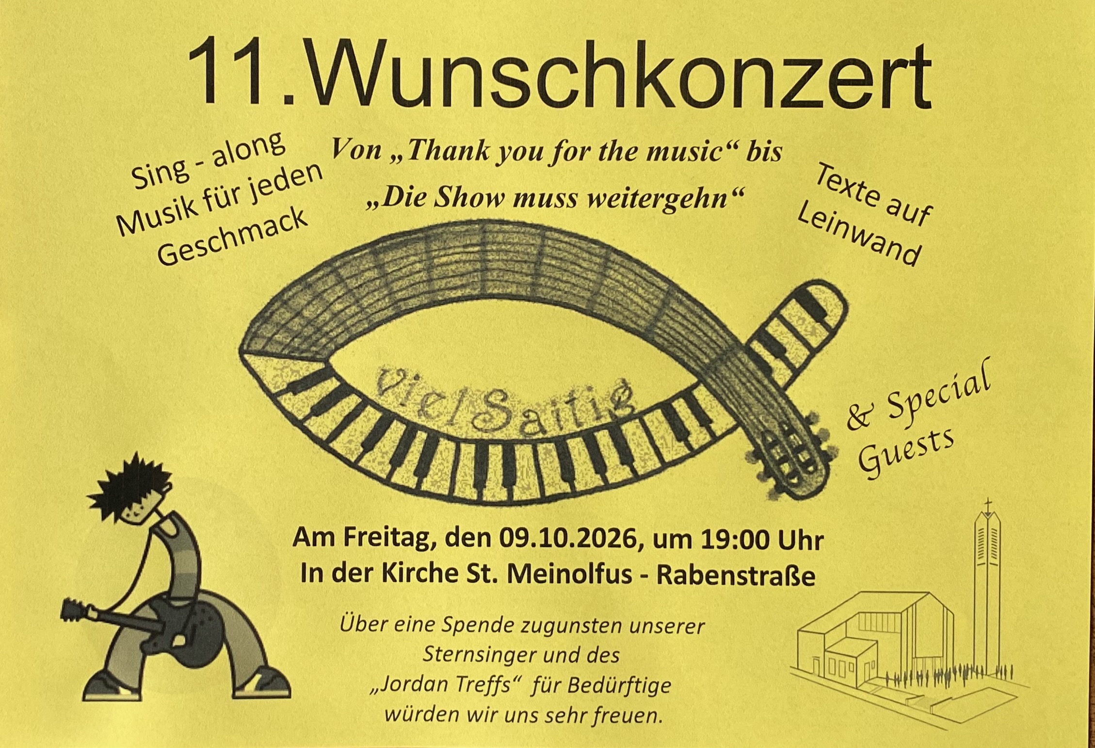 Wunschkonzert VielSaitig in Sankt Meinolfus